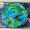 Nova Earth framed example original art