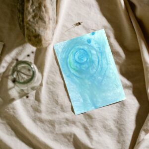 Postcard Lemurian symbol