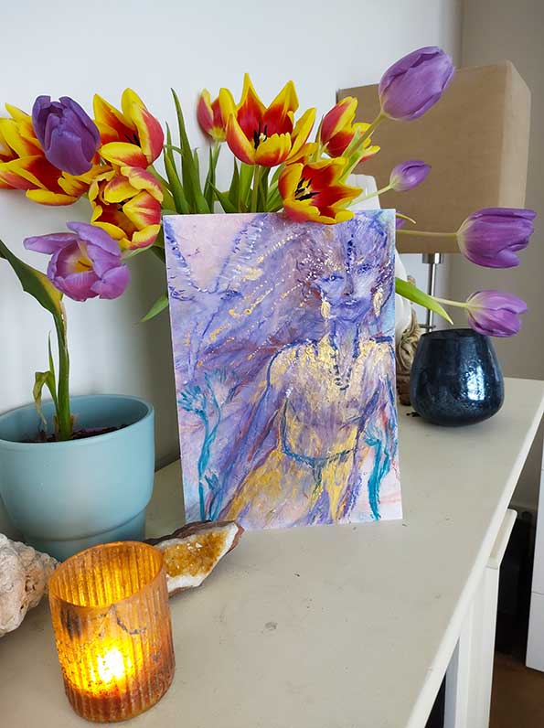 Goddess art | Goddess Ishtar Goddess art | Goddess Ishtar