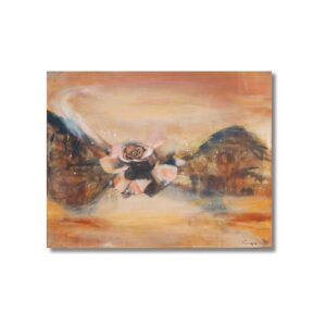 Rose 17 – Where Roses bloom on the Mountain | original painting on canvas 50 x 40 cm